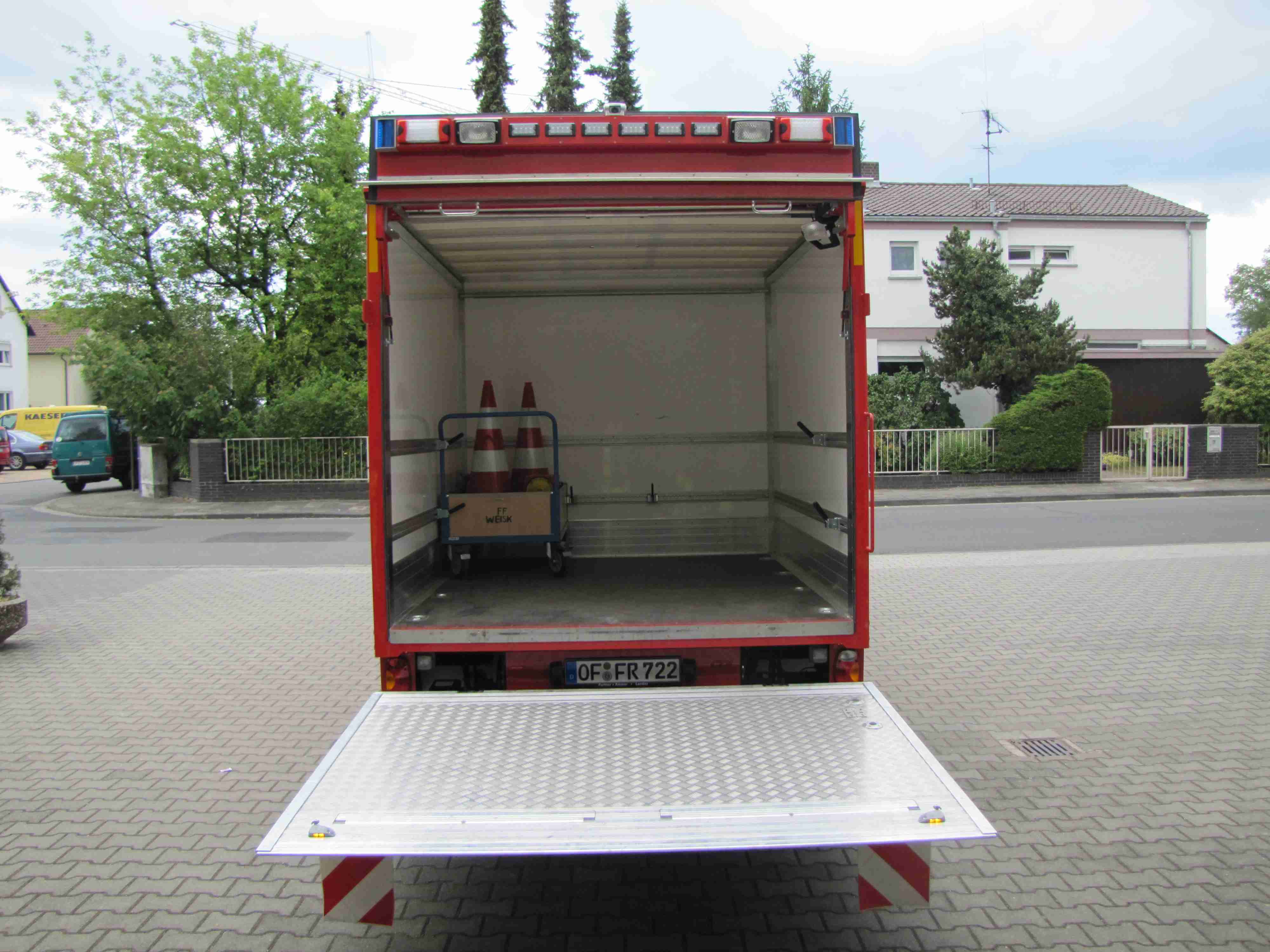 Gerätewagen Logistik (GW L) Rodgau von Hinten