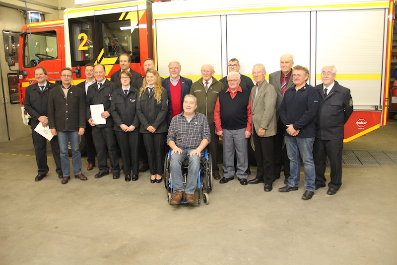 Gruppenfoto Ehrungen Feuerwehr Rodgau Nord